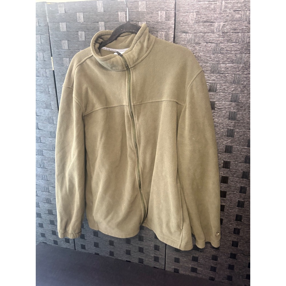 Vintage starter fleece men's olive green size XL